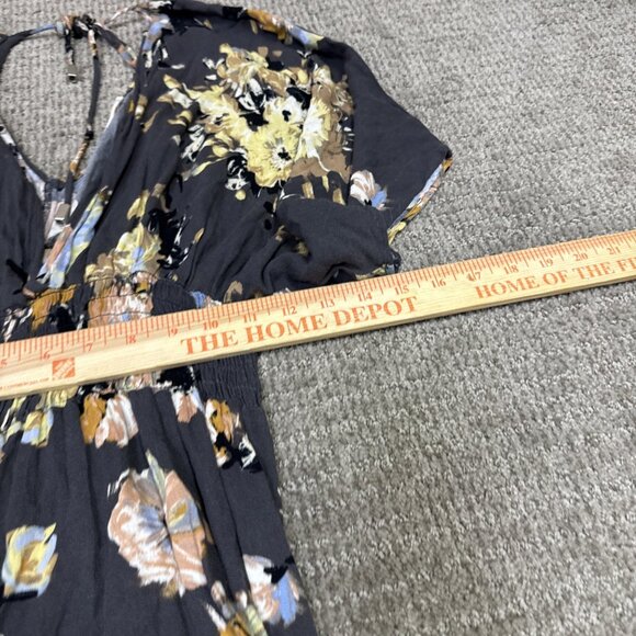 Love Stitch Dress Multicolored Floral Short Sleeve Women’s Size Medium/Large - Picture 7 of 11